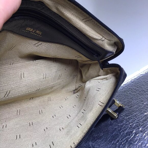 Goldphiel Boston Bag Euc, Black Leather - Picture 9 of 13